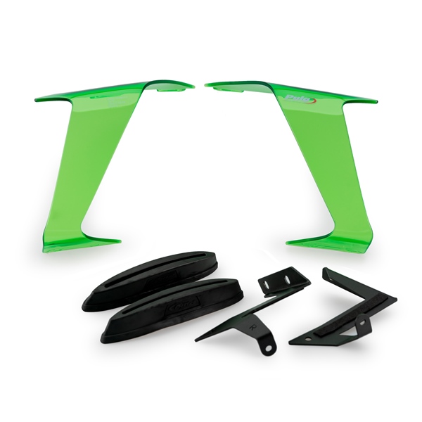 21782V PUIG Puig Race Side Spoiler RACE SIDE SPOILERS GR KAWA PUIG Race Side Spoiler Green