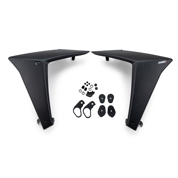 22080J PUIG Puig Downforce Naked side spoilers NAKED SIDE SPOILERS MAT BK YAM Downforce Naked side spoilers Matte Black