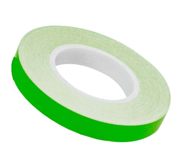 OF616 OXFORDPRODUCTS Oxford Products Wheel Tapes with Applicator WHEEL STRIPES FLUO GREEN + APPL Rims Tapes 