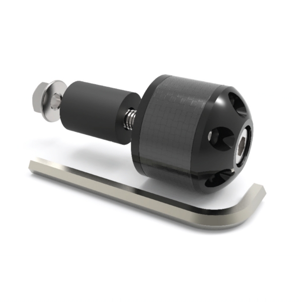 OX586 OXFORDPRODUCTS Oxford Products CarbEnds1 Bar End BAR END CARBEND CF BK QTY1 OXFORD CarbEnds1 Bar End Black