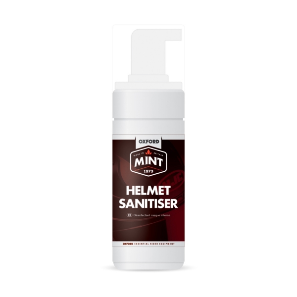 OC305 OXFORDMINT OXFORDMINT Mint Helmet Sanitiser 100 ml HELM SANITISER FOAM MINT 100ML Mint Helmet Sanitiser 