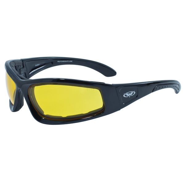 Image-1 Global Vision Triumphant Sunglasses Black SUNGLASSES TRIUMPHANT LENS YE TRIUMPHANT YT TRIUMPHANT YT GLOBALVISION 