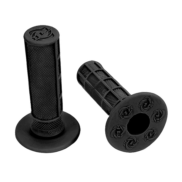3750-0202 TORC1 Torc1 KEV-TEC Defy Lock-On Grips 4-Stroke GRIP DEFY MX LOCK ON KEV-TEC BK KEV-TEC Defy Lock-On Grips 4-Stroke Black