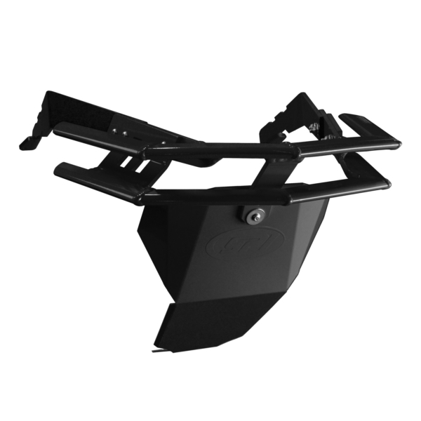 182-110 STRAIGHTLINE-PERFORMANCE Straightline Rugged Series Bumper & Skid Plate Front - Aluminum - POLARIS BUMPER RUGGED FT BK POL STRAIGHTLINE Rugged Series Bumper & Skid Plate Black