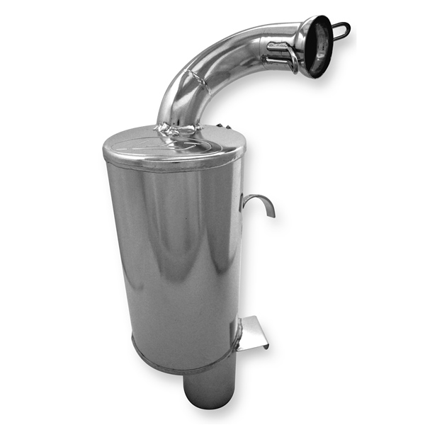 132-138 STRAIGHTLINE-PERFORMANCE Straightline Lightweight Mufflers for Polaris MUFFLER LIGHTWEIGHT CERAMIC COATED POL Lightweight Mufflers for Polaris 