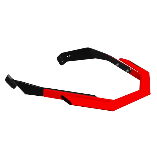 183-227-Red STRAIGHTLINE-PERFORMANCE Straightline Sport Series Bumper Front - Aluminum - SKI-DOO BUMPER SPORT SERIES FT RD SKI-DOO Sport Series Bumper Red