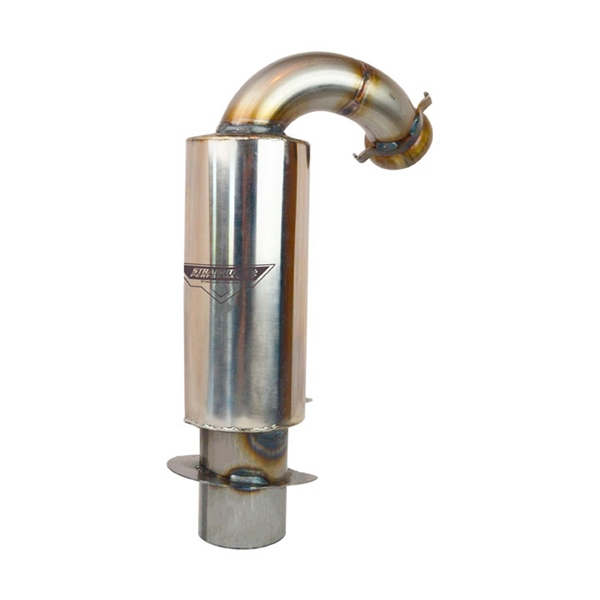 134-212 STRAIGHTLINE-PERFORMANCE Straightline Ultra-Light Muffler MUFFLER ULTRA LIGHT STAINLESS SKI-DOO Ultra-Light Muffler 