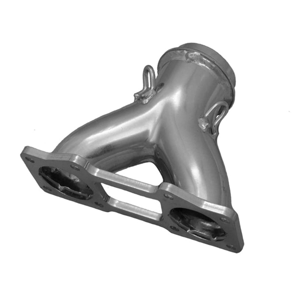 134-215 STRAIGHTLINE-PERFORMANCE Straightline Y-Pipe Y-PIPE EXHAUST CERAMIC COATED SKIDOO Y-Pipe 
