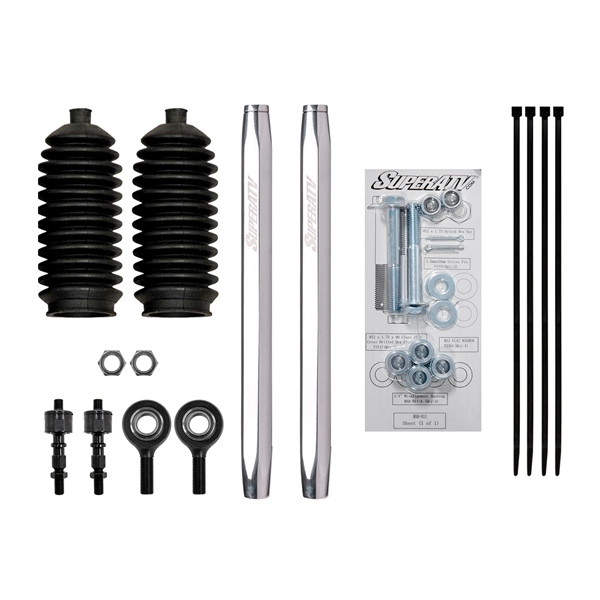 Image-2 Super ATV Aluminum Tie Rod End TRRA-CA-X3M16-B TIE ROD ALU KIT C-AM SUPERATV TRRACAX3M16B TRRACAX3M16B SUPERATV