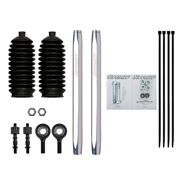 Image-2 Super ATV Aluminum Tie Rod End TRRA-P-RAN900-B TIE ROD ALU KIT POL SUPERATV TRRAPRAN900B TRRAPRAN900B SUPERATV