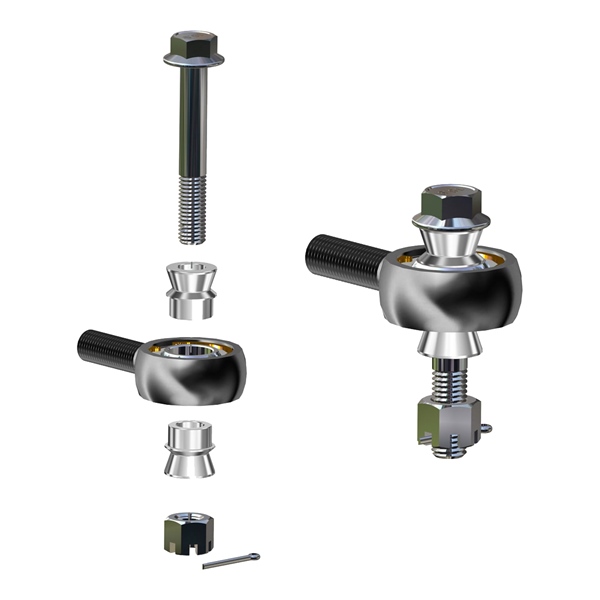 Image-2 Super ATV Replacement Tie Rod End HD TRRA-P-RZRXP-Z3-5-14-02 TIE ROD END HD KIT POL SUPERATV TRRAPRZRXPZ351402 TRRAPRZRXPZ351402 SUPERATV