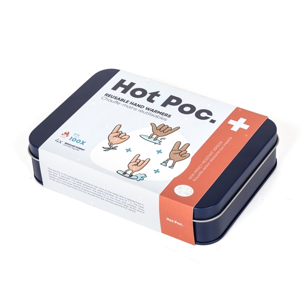 Image-2 Hot Poc Hand Warmer HAND WARMER 4 PCS W/ SILI DISC HOTPOC HP-4PCS-SHSS-PLUS HP-4PCS-SHSS-PLUS HOTPOC