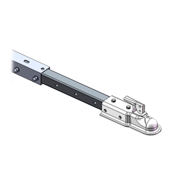 74100386 KIMPEX Kimpex Extension Tow Bar Ball mount EXTENSION TOW BAR STEEL TRAILER Extension Tow Bar 