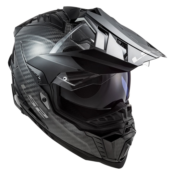 Image-2 LS2 Explorer Carbon Off-Road Helmet Solid - Without Goggle HELM EXPLORER C SOLID ADV MAT CARB 3XL 701-2017 701-2017 LS2