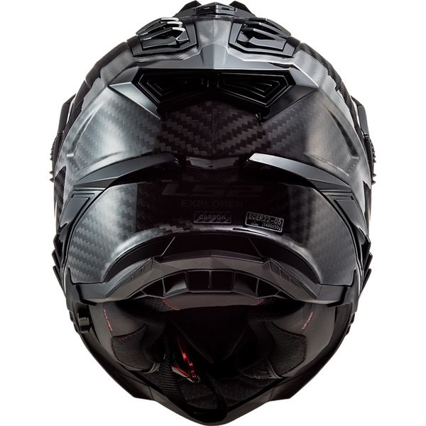 Image-5 LS2 Explorer Carbon Off-Road Helmet Solid - Without Goggle HELM EXPLORER C SOLID ADV MAT CARB 3XL 701-2017 701-2017 LS2