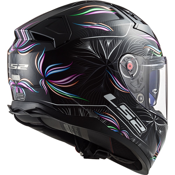 Image-2 LS2 Citation II Full-Face Helmet Tropical - Summer HELM CITATION II TROPICAL BK/WH 3XL LS2 811-1107 811-1107 LS2