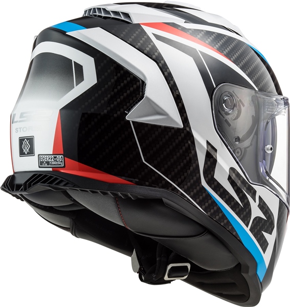 Image-2 LS2 Assault Full-Face Helmet Racer - Summer HELM ASSAULT RACER WH/RD/BL 3XL LS2 800-1257 800-1257 LS2