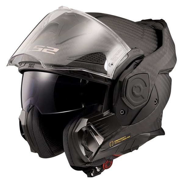 Image-4 LS2 Advant X Modular Helmet Carbone HELM ADVANT X CARBON BKOUT MAT BK 3XL 901-2017 901-2017 LS2