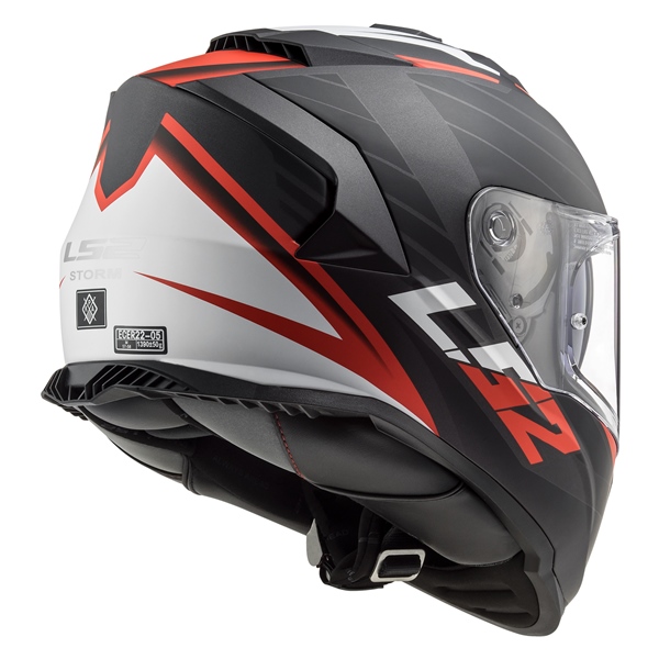 Image-2 LS2 Assault Full-Face Helmet Nerve - Summer HELM ASSAULT NERVE MAT BK/RD 3XL LS2 800-1117 800-1117 LS2