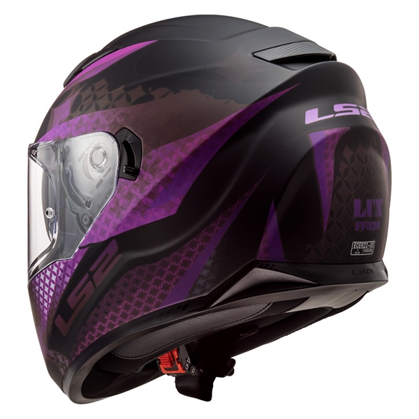 Image-2 LS2 Stream Evo Full Face Helmet Lux - Summer HELM STREAM LUX MAT BK/PI XS LS2 328-1521 328-1521 LS2