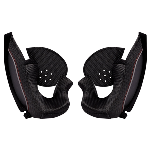 04-607 LS2 LS2 Cheek Pad for Strobe II Helmet CHEEK PAD STROBE II BK 3XL LS2 Cheek Pad for Strobe II Helmet Black