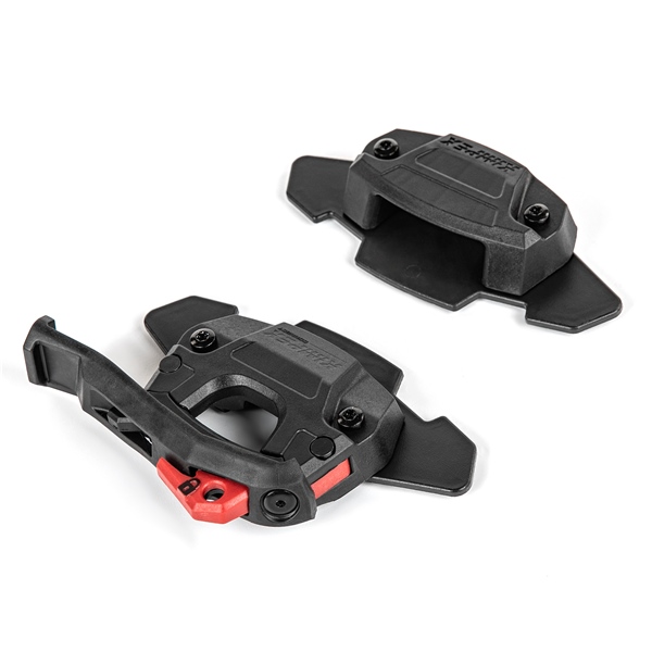 Connect mounting bases for snowmobile accessories