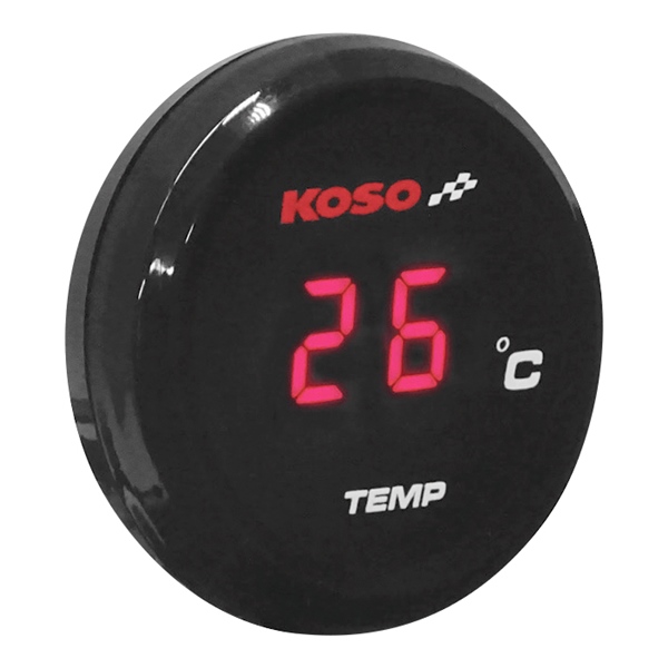 BA067R10 KOSO-NORTH-AMERICA Koso Thermometer I-Gear Universal - 405015 I-GEAR TEMPERATURE METER C RD Thermometer I-Gear 