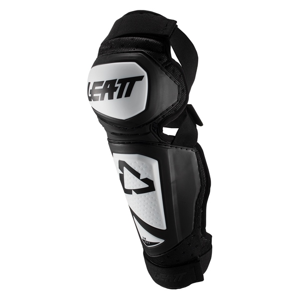5019210152 LEATT LEATT 3.0 Ext Knee & Shin Guard Men, Women KNEE/SHIN GUARD 3.0 EXT WH/BK 2XL Protective Gear White, Black