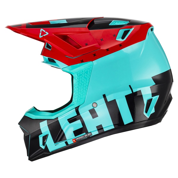 LEATT Off-Road Motocross Helmet 7.5 V23 - Included Goggle Pick Size & Color