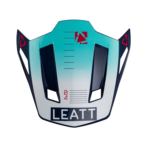 4023070160 LEATT LEATT Peak for 8.5 Helmet V23 PEAK MOTO 8.5 V23 RD LEATT Visors Red