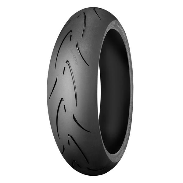 02445760000 CONTINENTAL Continental Tire ContiAttack SM EVO 150/60R17 66H RR ATTACK SM EVO TL Motorcycle Tires 