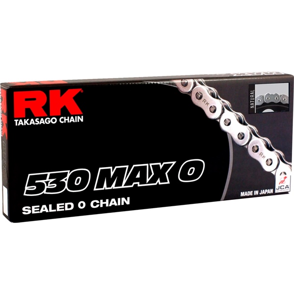 530MAXO-130 RK RK EXCEL Chain - 530MAXO O-Ring Chain 530MAXO 130L NATURAL RK CHAIN Chain - 530MAXO Natural
