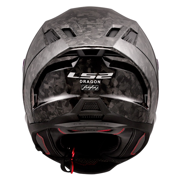 Image-5 LS2 Dragon Full-Face Helmet Forged - Summer HELM DRAGON CARB FORG W/SUNV GLOS BK 3XL 807-2107 807-2107 LS2