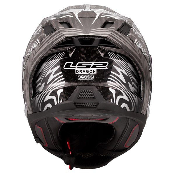 Image-3 LS2 Dragon Full-Face Helmet Enthum - Summer HELM DRAGON CARB ENTH W/SUNV GLOS SI 3XL 807-2137 807-2137 LS2