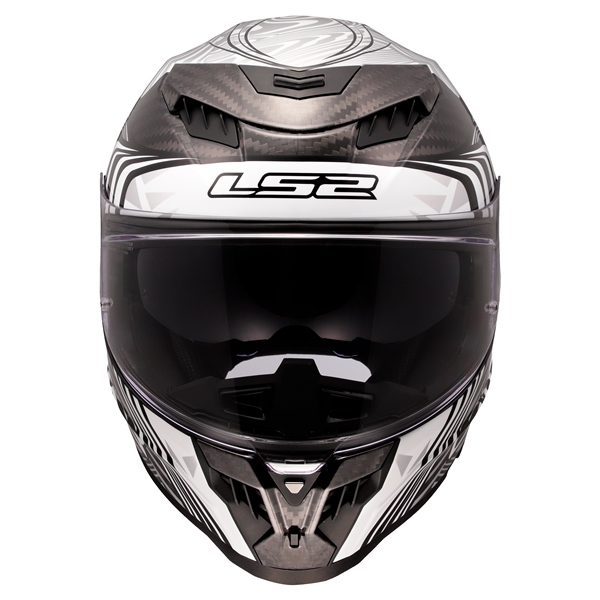 Image-5 LS2 Dragon Full-Face Helmet Enthum - Summer HELM DRAGON CARB ENTH W/SUNV GLOS SI 3XL 807-2137 807-2137 LS2