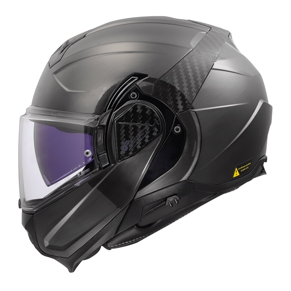 Image-2 LS2 Advant II Modular Helmet Jeans HELM ADVANT II JEANS W/SUNV GLOSS GY 3XL 910-1137 910-1137 LS2