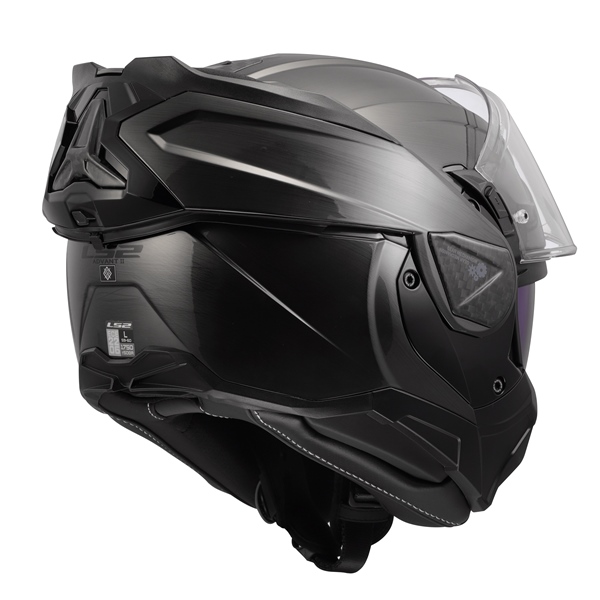 Image-5 LS2 Advant II Modular Helmet Jeans HELM ADVANT II JEANS W/SUNV GLOSS GY 3XL 910-1137 910-1137 LS2