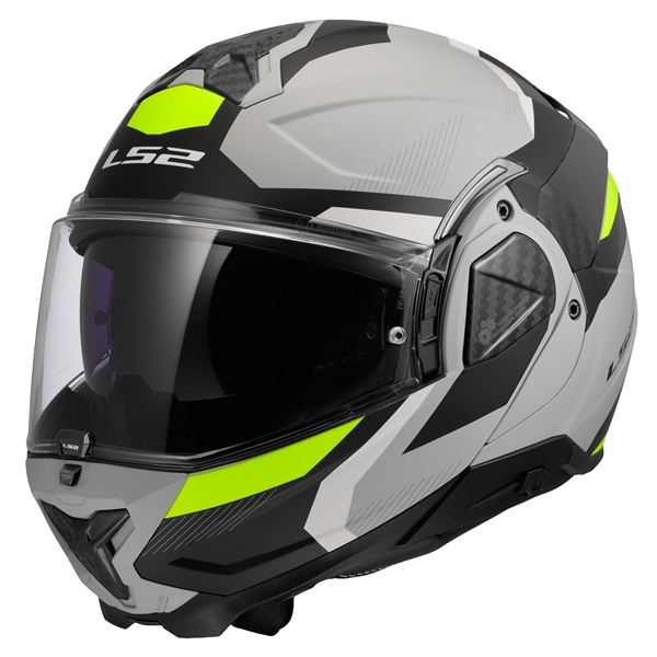 Image-6 LS2 Advant II Modular Helmet Triple HELM ADVANT II TRIPLE MAT LGY 3XL 910-4497 910-4497 LS2