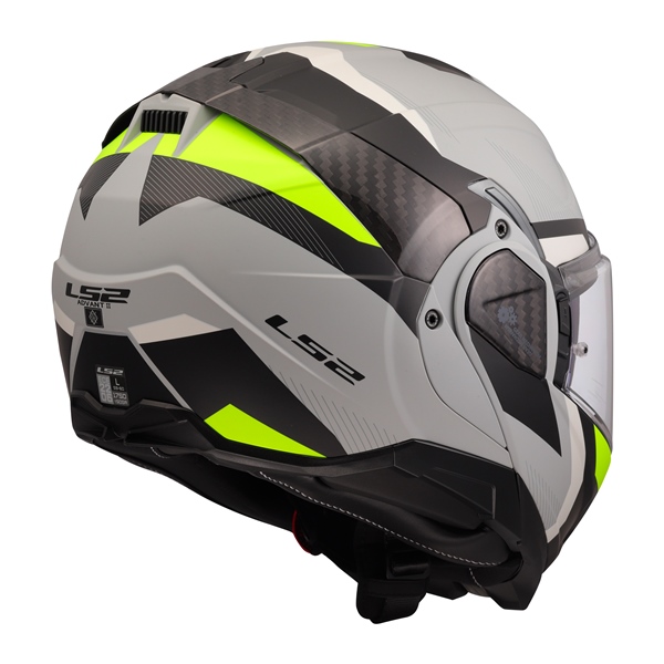Image-7 LS2 Advant II Modular Helmet Triple HELM ADVANT II TRIPLE MAT LGY 3XL 910-4497 910-4497 LS2