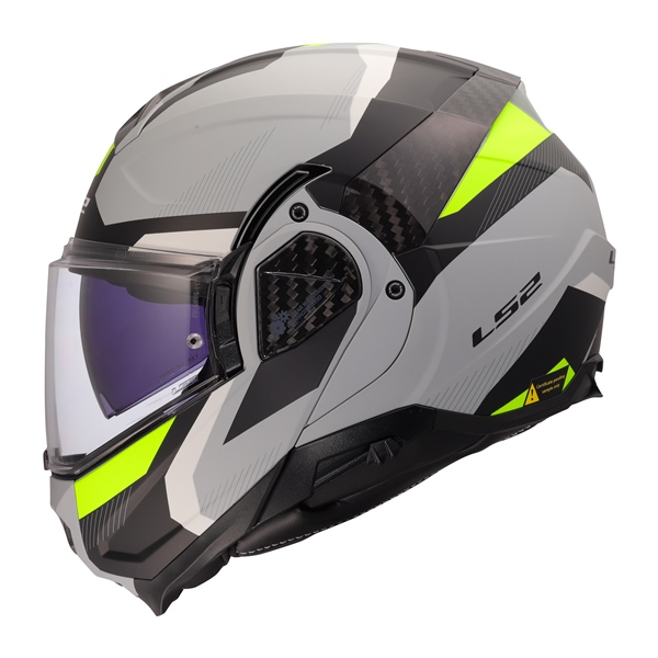 Image-2 LS2 Advant II Modular Helmet Triple HELM ADVANT II TRIPLE MAT LGY 3XL 910-4497 910-4497 LS2