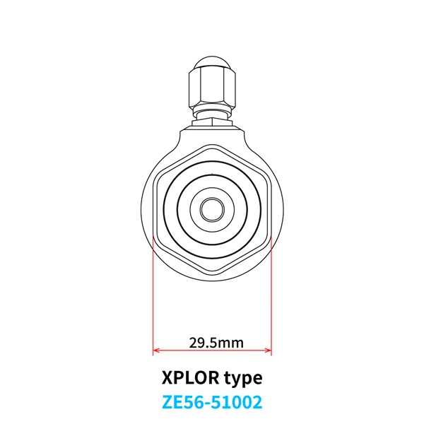 Image-3 DRC/ZETA/UNIT WP Suspension Gas Valve GAS VALVE RR SUSPENSION WP XPLOR ZE56-51002 ZE56-51002 DRC/ZETA/UNIT