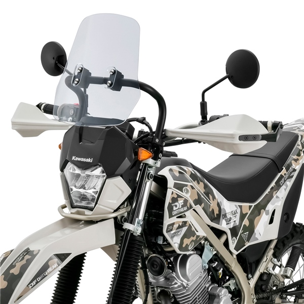 Image-2 DRC/ZETA/UNIT Adventure Windshield KAWASAKI WINDSHIELD ADV KAWA DRCZETA ZE70-1121 ZE70-1121 DRC/ZETA/UNIT