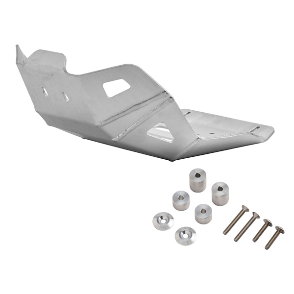 ZE55-2161 DRC-ZETA-UNIT DRC/ZETA/UNIT Enduro Skid Plate HONDA SKID PLATE HD HON DRCZETA Enduro Skid Plate Chrome
