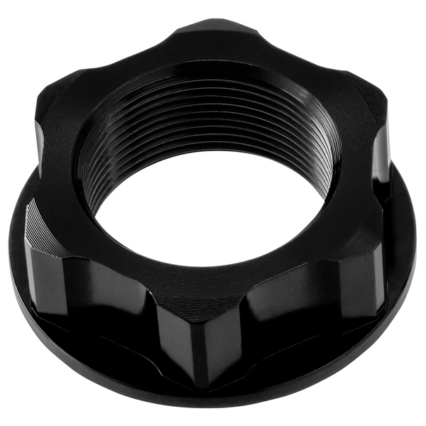 ZE58-2031 DRC-ZETA-UNIT DRC/ZETA/UNIT Steering Stem Nut & Bolt 428860 STEM NUT M22X30 P1.0 H12 BK DRCZETA Steering Stem Nut & Bolt Black