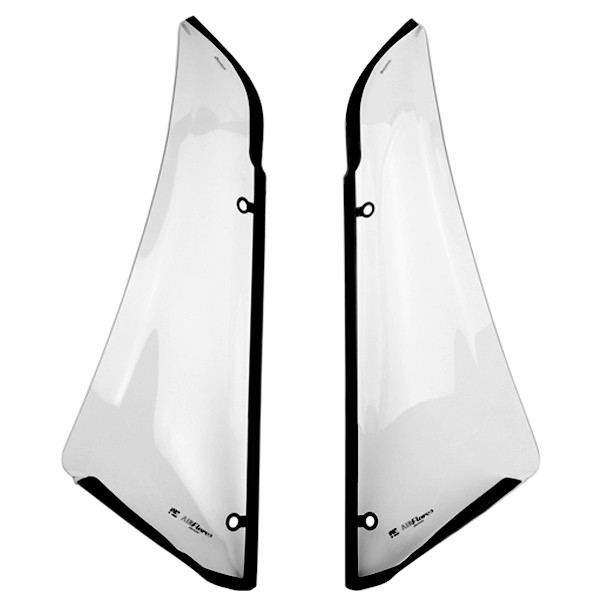 N40200 NATIONALCYCLE National Cycle AirFlares Windshield Side Deflector SIDE SHIELD POL QTY2 NATIONALCYCLE AirFlares Windshield Side Deflector 