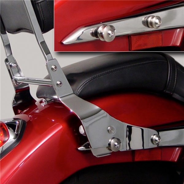 Image-3 National Cycle Mount kit Paladin quick set HRDWR KIT BACKREST HON NATIONAL CYCLE P9BR014 P9BR014 NATIONALCYCLE