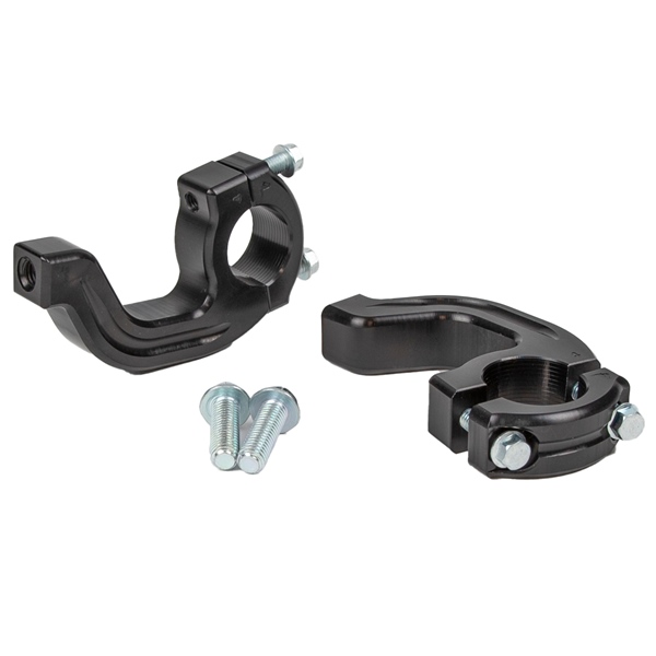 50-214B MOOSE-RACING Enduro Engineering EVO2 Handguard Clamp Set 1-1/8" DEFLECTOR CLAMP EVOLUTION 2 KIT BK EVO2 Handguard Clamp Set 1-1/8" 