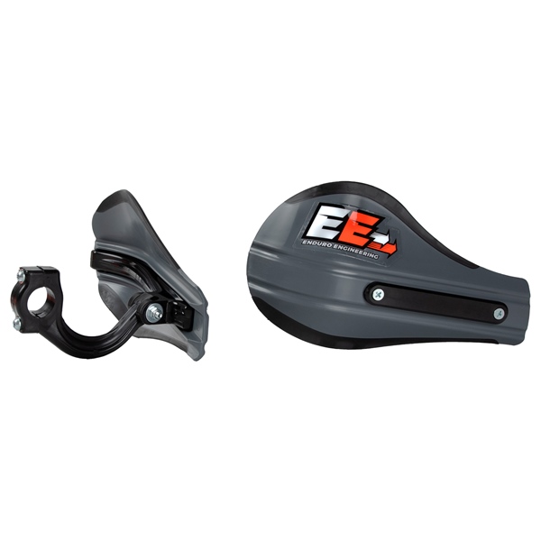 53-227 MOOSE-RACING Enduro Engineering Composite Handguard HANDGUARD COMPOSITE GY W/HARDWARE Composite Handguard Gray