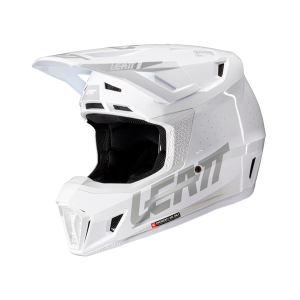 Image-2 LEATT 7.5 Off-Road Helmet Kit V25 - Goggle Included HELM MOTO 7.5 V25 KIT WH S LEATT 1025100401 1025100401 LEATT