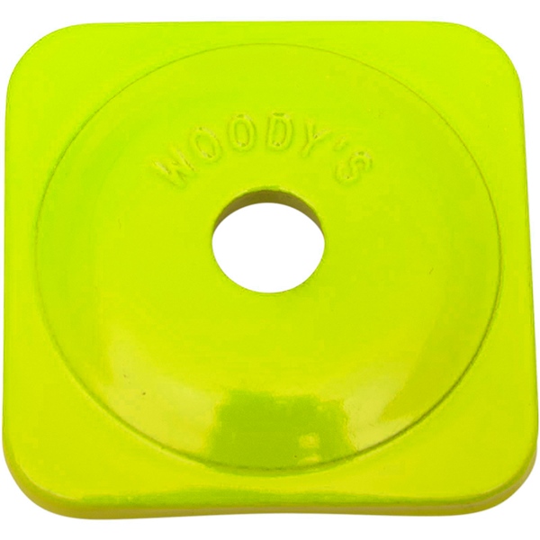 ASG-3830-48 WOODYS WOODYS Square Grand Digger Support Plate SUPPORT PLATE SQUARE GRA DIGGER YE QTY48 Square Grand Digger Support Plate High-Visibility Yellow